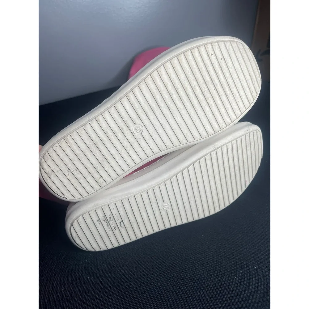 Pink Thigh High Sneaker Boots Over The Knee Platform Sock Boots Size 40 Womens 9